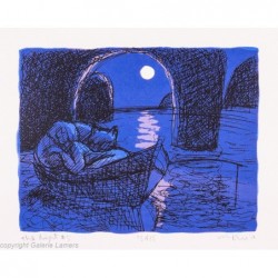 Original Kunst von Michael Leu "The night Nr. 5 - SC 61" kaufen Sie Bilder des bekannten amerikanischen Künstlers