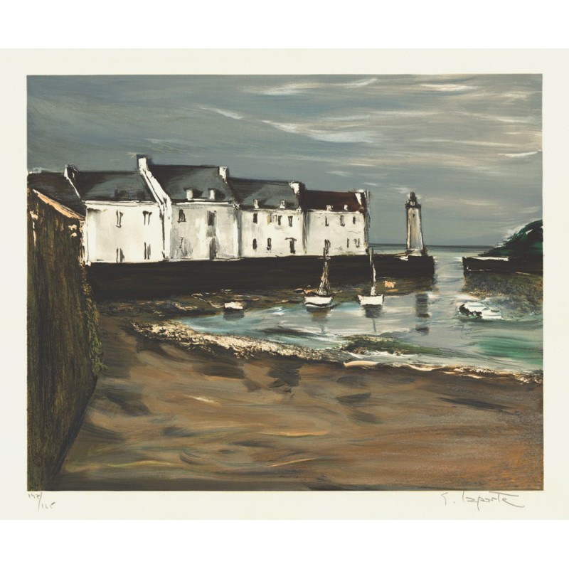 Original Kunst von Georges Laporte "Belle Ile en mer" kaufen Sie Bilder des beliebten französischen Künstlers