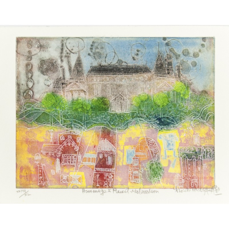 Original Kunstwerk von Shoichi Hasegawa "Hommage á Rueil-Malmaison". Kaufen Sie hier Bilder des beliebten japanischen Künstlers