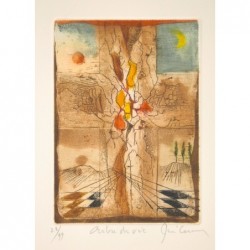 Original Kunst von René Carcan "Arbre de vie." kaufen Sie Bilder des bekannten belgischen Künstlers